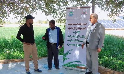 مدير عام سيئون يطلع ميدانيا على النزولات التوعوية والإرشادية لإدارات مكتب وزارة الزراعة والري بالوادي والصحراء بالمديرية.