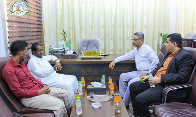 تعزيز التعاون بين صندوق النظافة ومكتب الزراعة لتنمية البيئة في وادي حضرموت