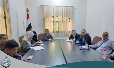 رئيس الوحدة التنفيذية للنازحين يلتقي نائب ممثل المفوضية السامية للإجئين