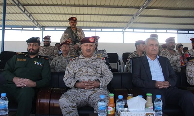 قائد المنطقة العسكرية الاولى يشهد حفل اختتام دورة حماية وأمن المطارات التي أقامها اللواء 101 شرطة جوية