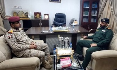 سيئون: إجتماع يناقش سُبل تعزيز التعاون المشترك بين الوحدات العسكرية والأمنية 