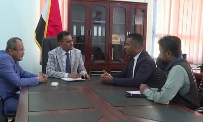 الأمين العام لمحلي حضرموت يناقش الأستعدادات لإقامة المعرض الرمضاني التعاوني الثاني بالمكلا