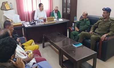 مدير عام ساه يؤكد أهمية تعزيز الأمن والاستقرار في المديرية