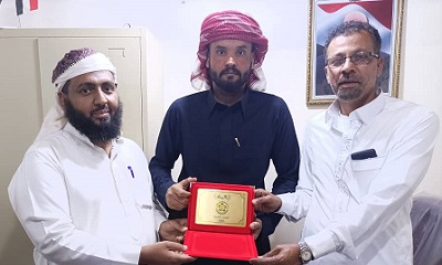 المكتب التنفيذي لاتحاد الملتقيات في زيارة لمدير عام منفذ الوديعة البري