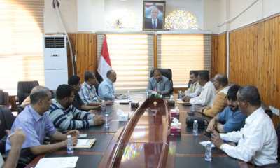 الوكيل العامري يطلع على نشاط فريق توثيق مشاريع البرنامج السعودي لتنمية وإعمار اليمن