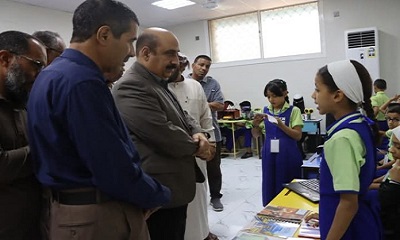 تدشين أسبوع الاختراع والذكاء الاصطناعي بمدارس العبقرية الأهلية بالمكلا