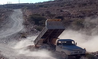 بدء إصلاح وترميم طريق لفرضحة – لبنة بارشيد بدوعن