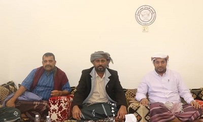 الشيخ بن حبريش يستقبل معالي الوزير العكبري