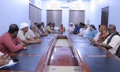 ترتيبات لإقامة الخيمة الرمضانية بمديرية الشحر