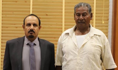 محافظ حضرموت يشيد بخدمات الشخصية التربوية والرياضية الكابتن حاج سليمان بامقنع في خدمة القطاعين التربوي والرياضي