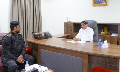 النائب البحسني يطلع على جهود الإدارة العامة لمكافحة المخدرات