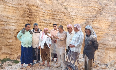 الانتهاء من مشروع الحاجز المائي بسد الخلة في الخريبة لمواجهة شح المياه