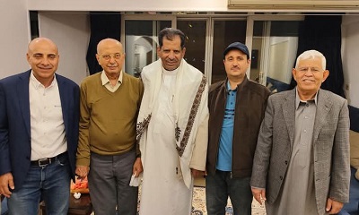 الشيخ يحيى جعفر باجري في ضيافة اللواء عبدالرحمن الحليلي بالقاهرة