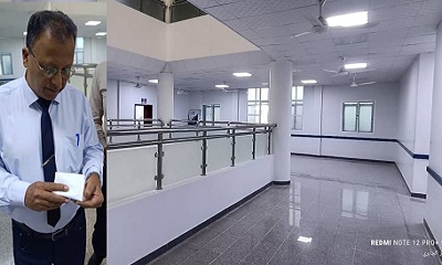 رئيس مستشفى سيؤن العام يطلع على جاهزية الاقسام لاستقبال عيد الفطر المبارك