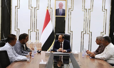 قيادة شركة بترومسيلة تشيد بمواقف محافظ حضرموت وتُقدّم له التهاني بنجاح المشروع الوطني المُستدام (وحدة تكرير المازوت)