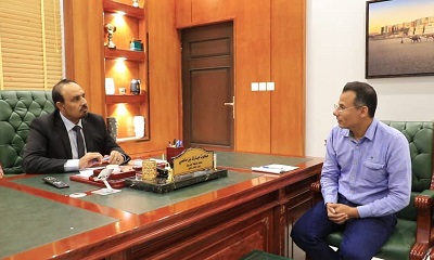 محافظ حضرموت يؤكد على أهمية تطوير منصة المشاريع وبرنامج الأرشفة الإلكترونية بالمحافظة