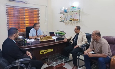 مدير عام التعليم الفني يناقش إنجازات مشروع تطوير تخصص التبريد والتكييف في لقاء مع مؤسسة العون للتنمية