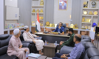 الوكيل العامري يطلع على الترتيبات الجارية لانعقاد المؤتمر القرآني الثالث بسيئون