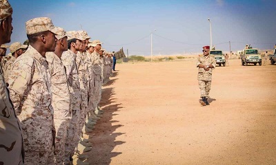 قائد لواء الريان بالمنطقة العسكرية الثانية يدعو إلى التلاحم والوحدة لحماية أمن واستقرار حضرموت