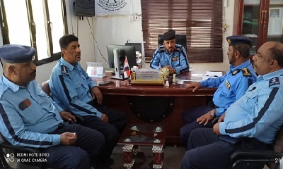 اجتماع مروري بسيئون يناقش خطة برامج أسبوع المرور العربي 2025م في وادي حضرموت