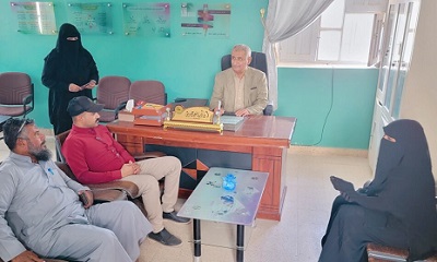 مدير عام سيئون يتفقد الترتيبات النهائية لتنفيذ مشروع تزويد عددا من المرافق التعليمية والخدمية بأنظمة طاقة شمسية وتغذية إنارة الشوارع الرئيسية بمدينة سيئون