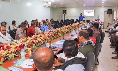 ورشة عمل بعنوان “ترتيب الأولويات” للكادر التربوي بساحل حضرموت