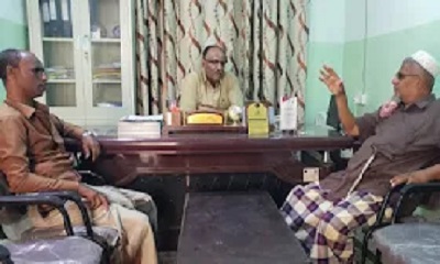 مدير مكتب الثقافة بمديرية القطن يلتقي مقدم عدة الشبواني والالعاب الشعبية بالقطن