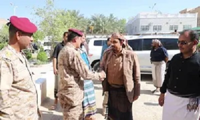 محافظ حضرموت يصل سيئون لتفقد مديريات الوادي والصحراء