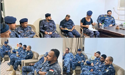 اجتماع أمني بقيادة شرطة الدوريات وأمن الطرق بوادي وصحراء حضرموت