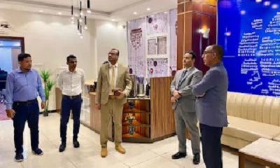 الرئيس التنفيذي لشركة عالم الأعمال يلتقي وفد (كاك بنك) لتعزيز الشراكة واطلاق صندوق استثماري مشترك للمشاريع الناشئة