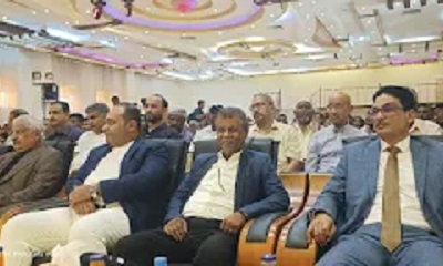 الأمين العام لمحلي حضرموت يشهد الحفل الخطابي والفني والتكريمي لمنتسبي وكوادر وعمال المؤسسة العامة للكهرباء بساحل حضرموت 