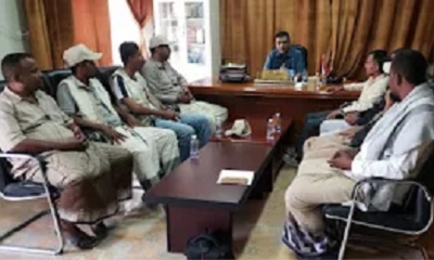 مدير عام مديرية القطن يلتقي وفد من مكتب الزراعة والري بالوادي والصحراء