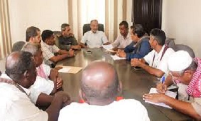 مدير عام بروم ميفع يترأس إجتماع المكتب التنفيذي بالمديرية