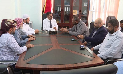 الأمين العام لمحلي حضرموت يشيد بالعمل الإنساني الرائد لمؤسسة البصر في مجال طب العيون