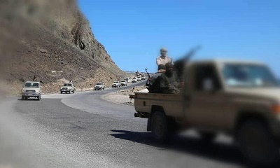 قوات النخبة الحضرمية تنفذ عملية عسكرية لمداهمة مواقع تابعة لتنظيم القاعدة