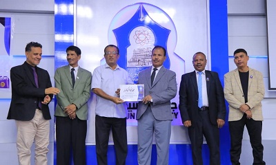 بحضور الوكيل العامري جامعة سيئون تحتفل باختتام الأنشطة الطلابية للعام 2025م 