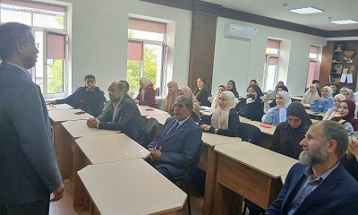 محاضرة بجامعة الشيشان تسلط الضوء على سياحة حضرموت البيئية ضمن فعاليات “أسبوع حضرموت في روسيا الاتحادية “