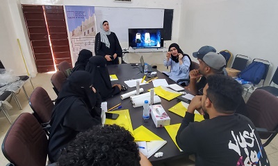 انطلاق دورة تدريبية في شبام لتوثيق وتصميم التراث بمشاركة مهندسين من الجنسين