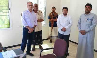 مؤسسة اتصالات ساحل حضرموت تفتتح مكتب تحصيل جديد في سنترال روكب بويش