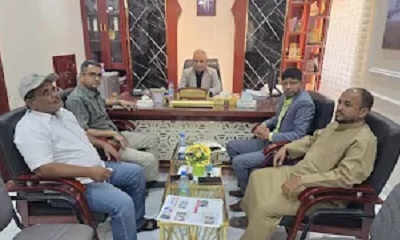 مدير عام مديرية سيئون يلتقي نقابة المهندسين اليمنيين بمحافظة حضرموت