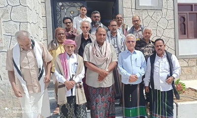 السلطة المحلية بدوعن تكرّم الشيخ صلاح بن كليب لدعم مشاريع مياه بدوعن بمنظومات طاقة شمسية