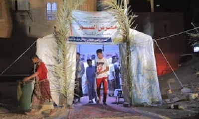 اختتام معرض الصور الموسوم برحمة ربي ابكتني للصحفي والمصور الإعلامي جمعان دويل بمدينة سيئون