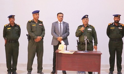 الأمين العام لمحلي حضرموت يدشّن امتحانات الفصل الدراسي الثاني للمستويين الثاني والرابع بكلية الشرطة للعام الدراسي 2024-2025م