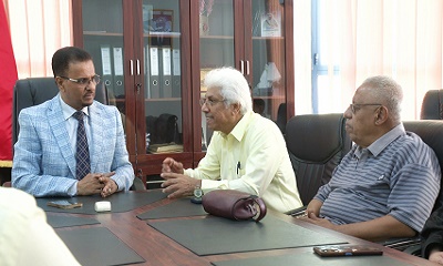 الأمين العام لمحلي حضرموت يدشن البرنامج التدريبي المهني للشباب بالمحافظة