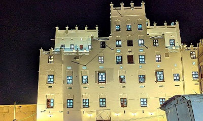 مؤسسة دوعن للعمارة الطينية تنجز ترميم وتأهيل قصر القعيطي بالقطن، وتعيده تحفة معمارية أثرية وتاريخية جميلة