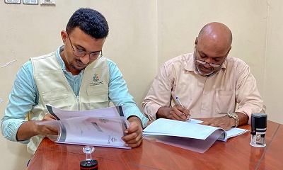مكتب الشباب والرياضة بساحل حضرموت ومنظمة أثر الشبابية يوقعان مذكرة تفاهم لتنفيذ أنشطة شبابية ورياضية 