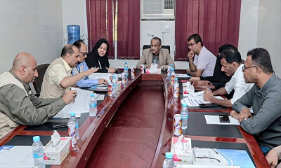 إدارة صندوق النظافة والتحسين بساحل حضرموت تستقبل وفد مكتب الأمم المتحدة لخدمات المشاريع UNOPS