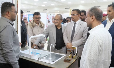 احتضنته قاعة الفقيد هود باعباد في نسخته الثالثة .. الأمين العام لمحلي حضرموت يفتتح معرض العقار والبناء بالمكلا