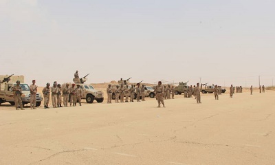 تطورات ميدانية في حضرموت: المنطقة العسكرية الأولى تدفع بتعزيزات إلى المديريات الصحراوية الشرقية