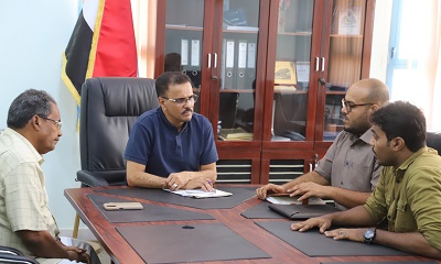 الأمين العام يوقّع اتفاقية مشروع برنامج شبكة الأمان الغذائي بحضرموت